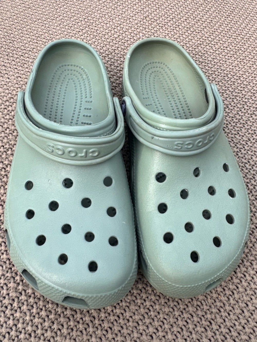 Crocs Unisex Classic Clogs Moss Green US Men's 7 Women's 9
